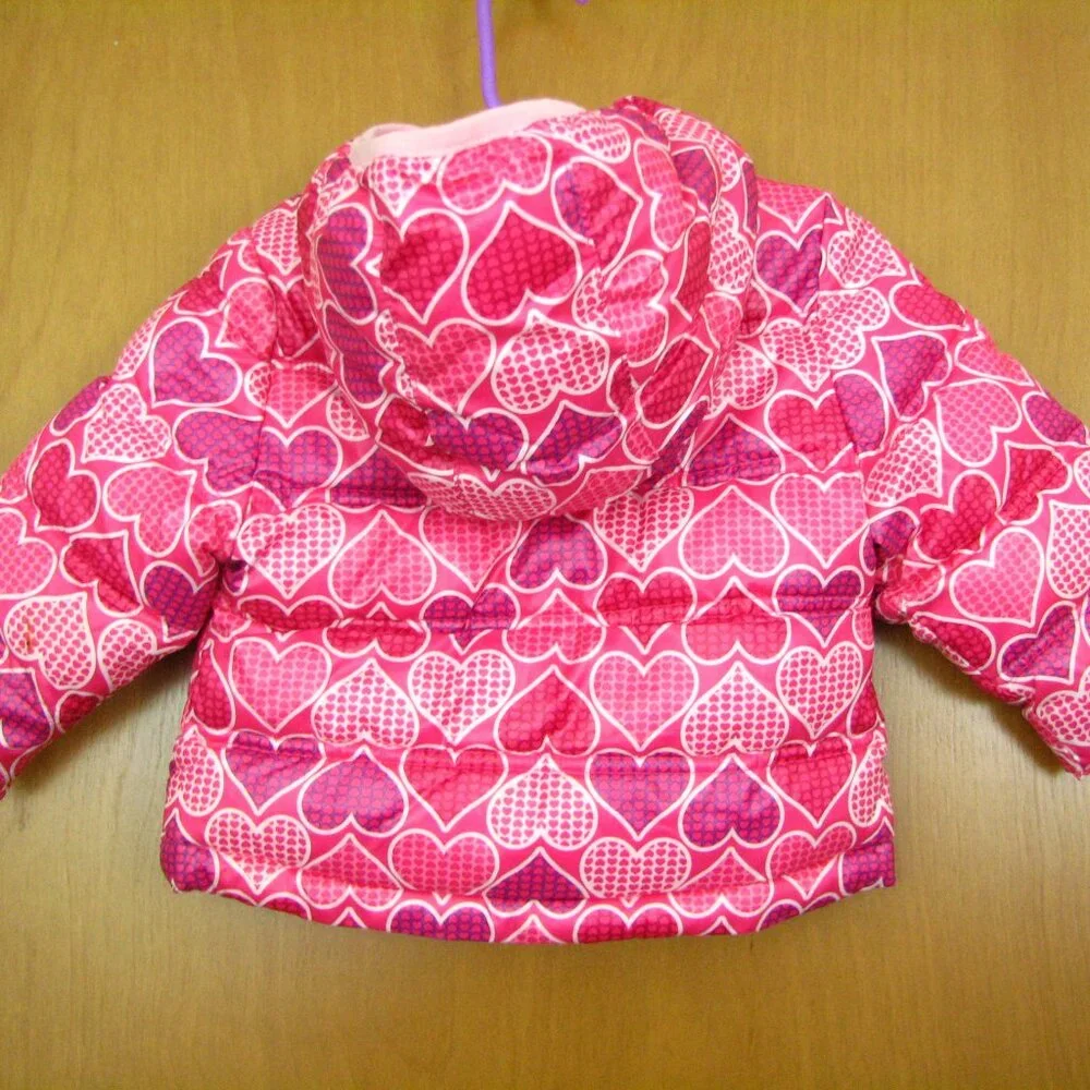 Healthtex baby girls winter coat size 12 months - Picture 2 of 5